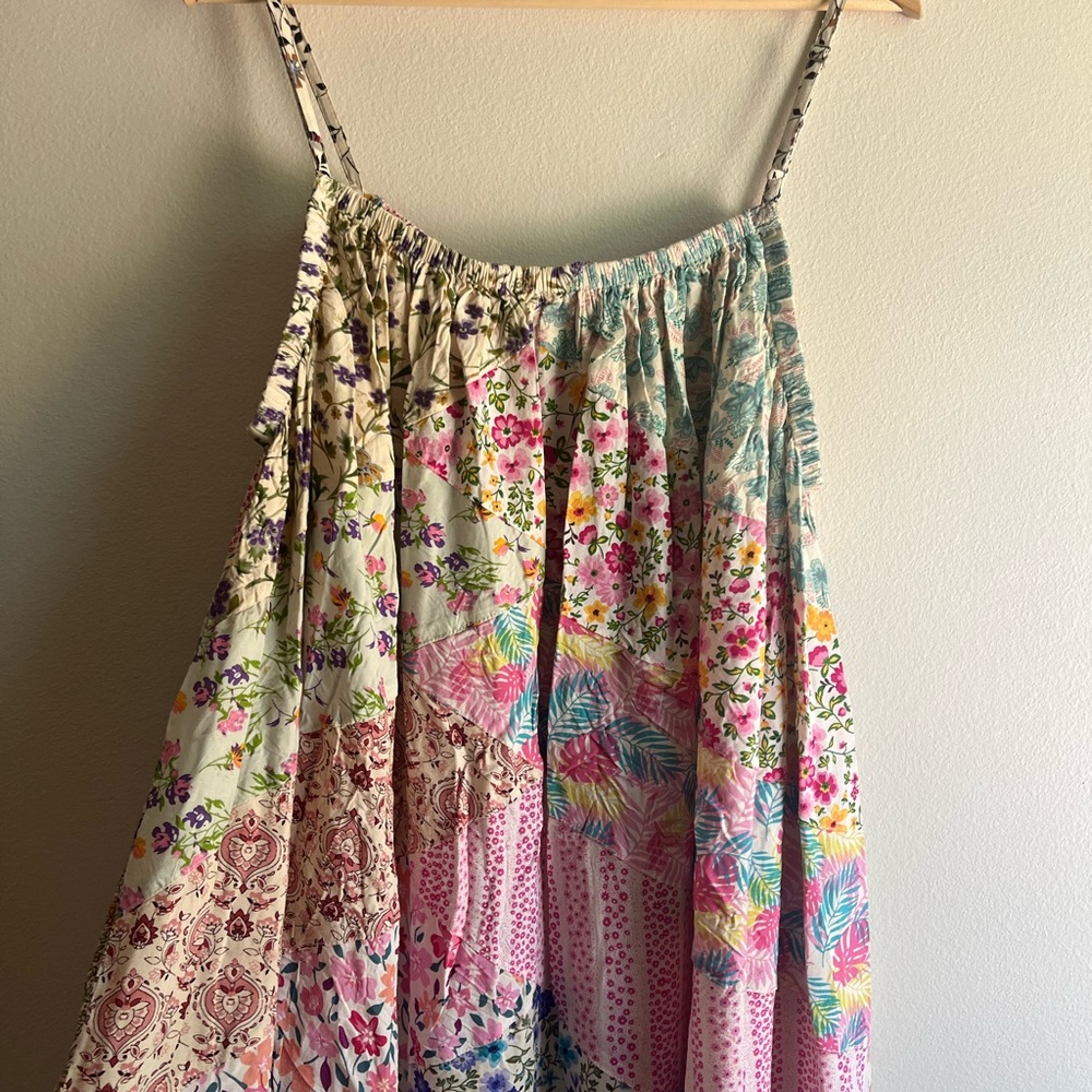Jaded Gypsy Floral Patchwork Maxi Dress
